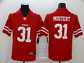 Nike 49ers 31 Raheem Mostert Red Vapor Untouchable Limited Jersey,baseball caps,new era cap wholesale,wholesale hats